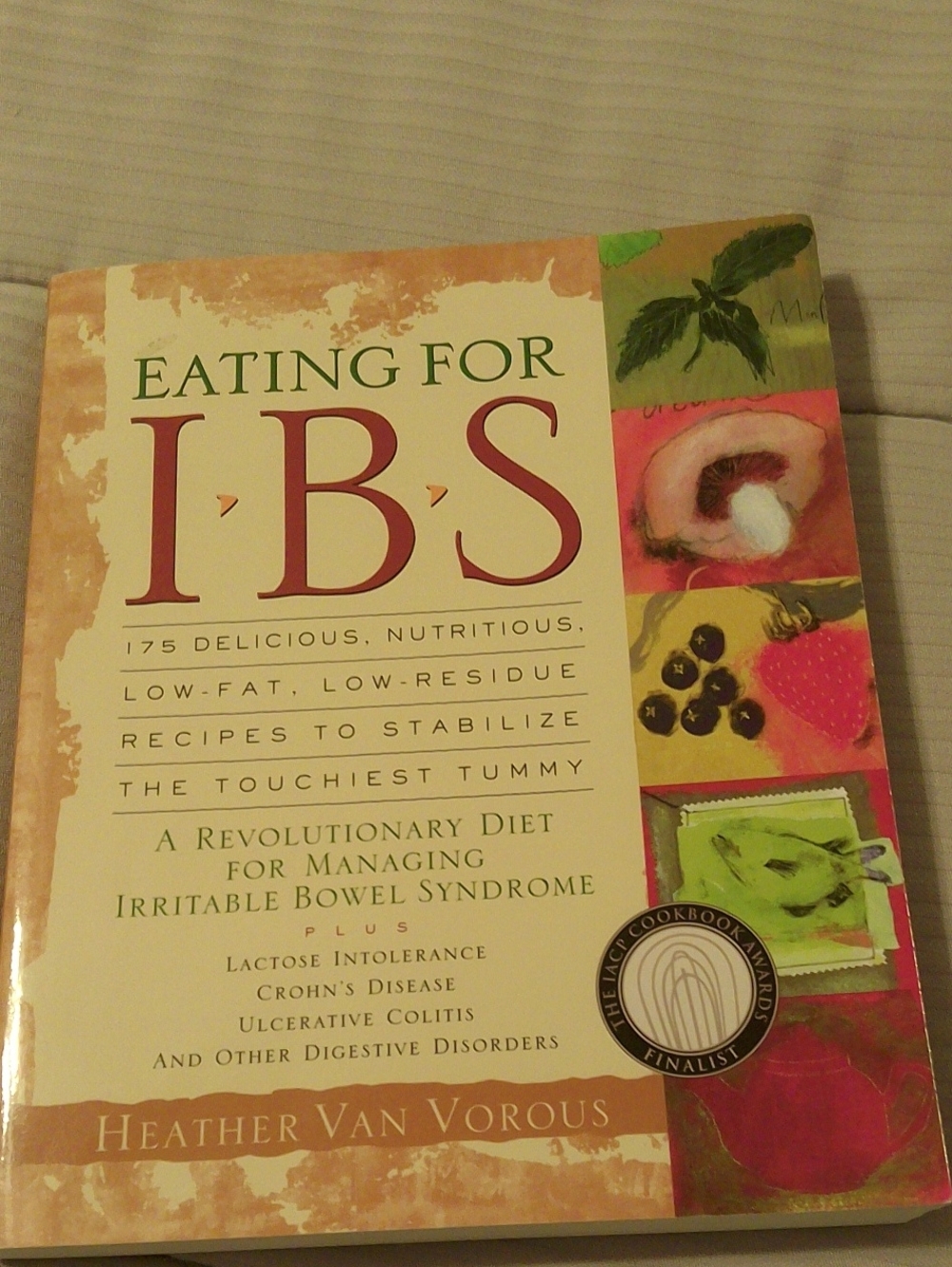 Eating for IBS Cookbook by Heather Van Vorous — Beige & Multicolor